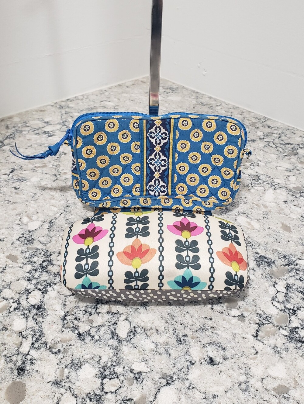 Orla Kiely And Vera Bradley Hard Shell Sunglass Case And Pouch Bundle